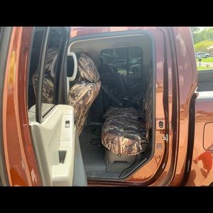 Seat covers for 2017 Nissan Frontier 4 door